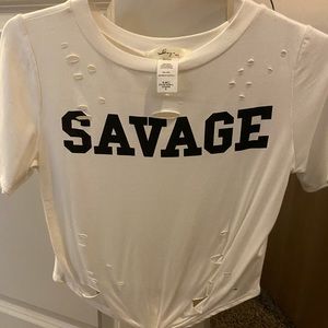 SAVAGE baby! Brand new crop top from TJMaxx
